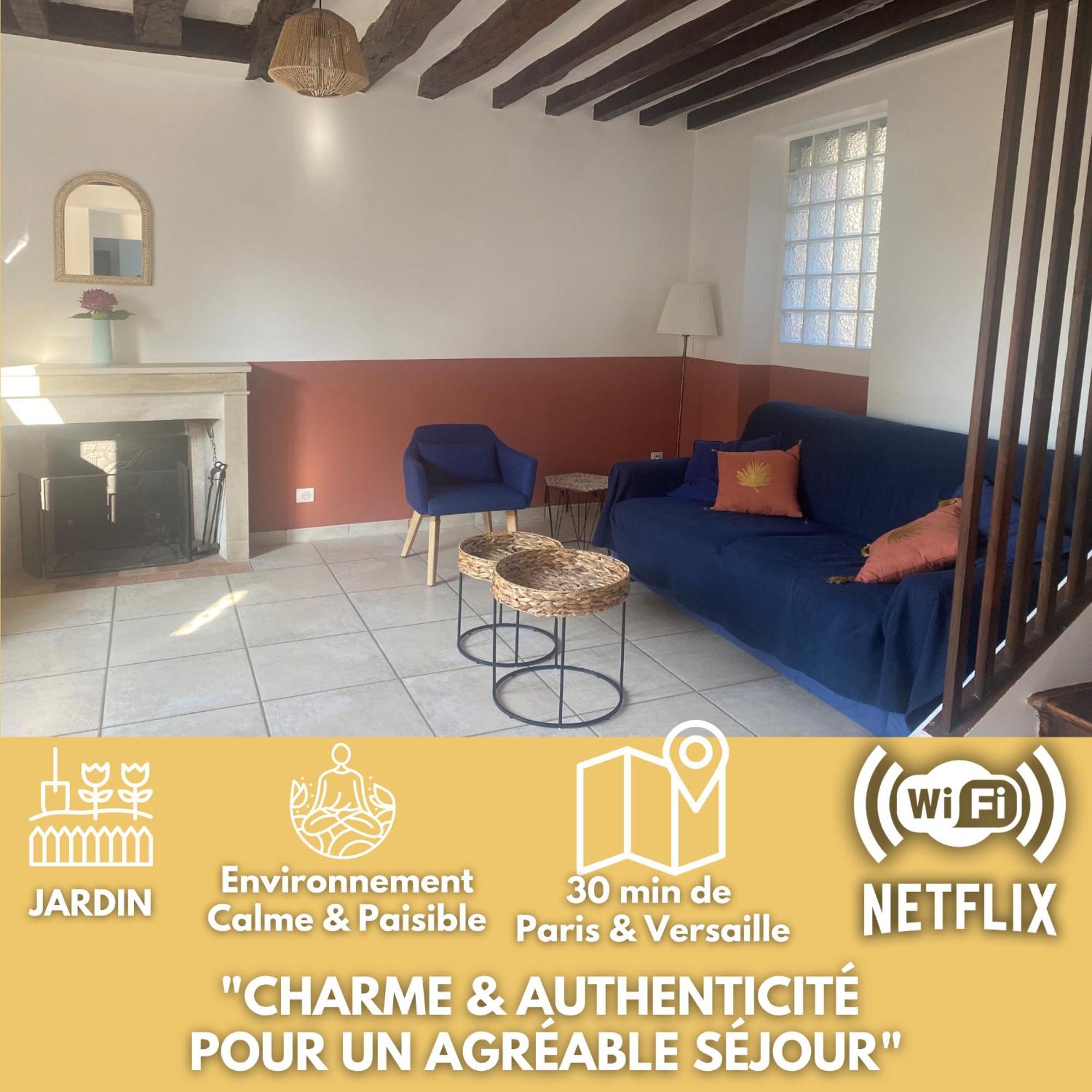 Chez Myriam Villa Orgeval  Kültér fotó